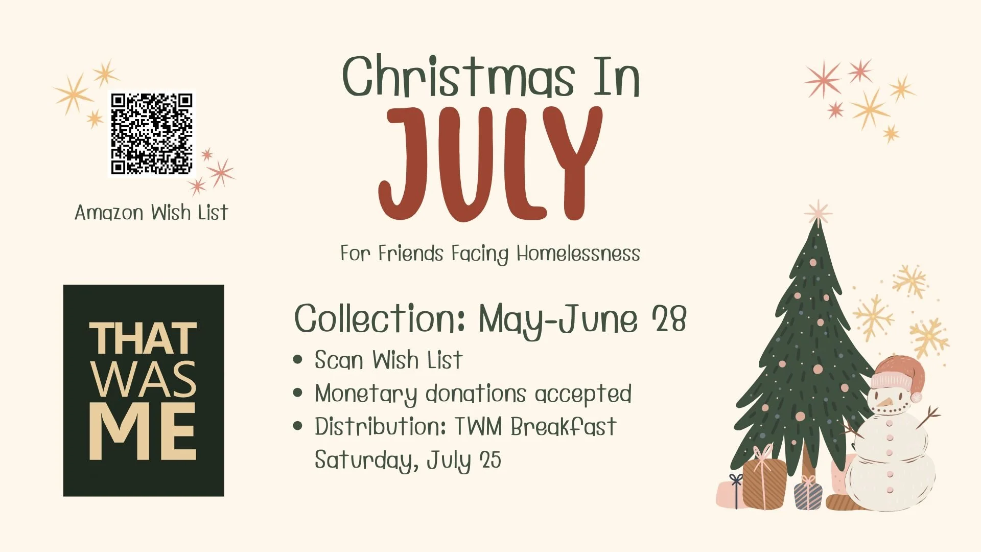 TWM Christmas In July