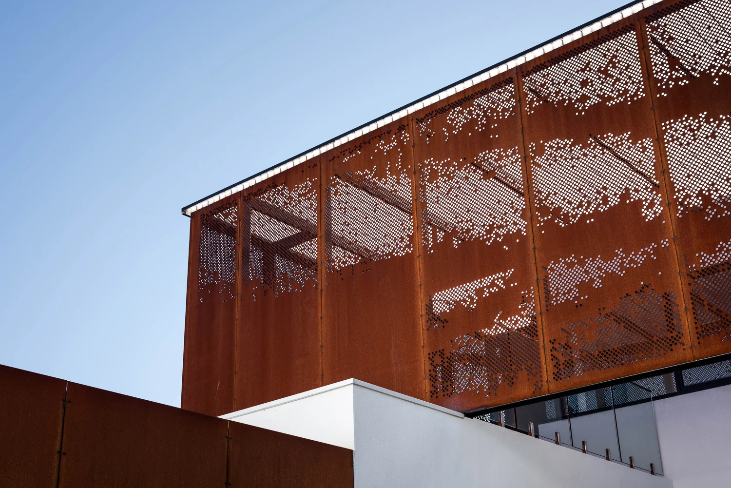 Cottesloe House by Robeson Architects - Custom Corten Steel Facade