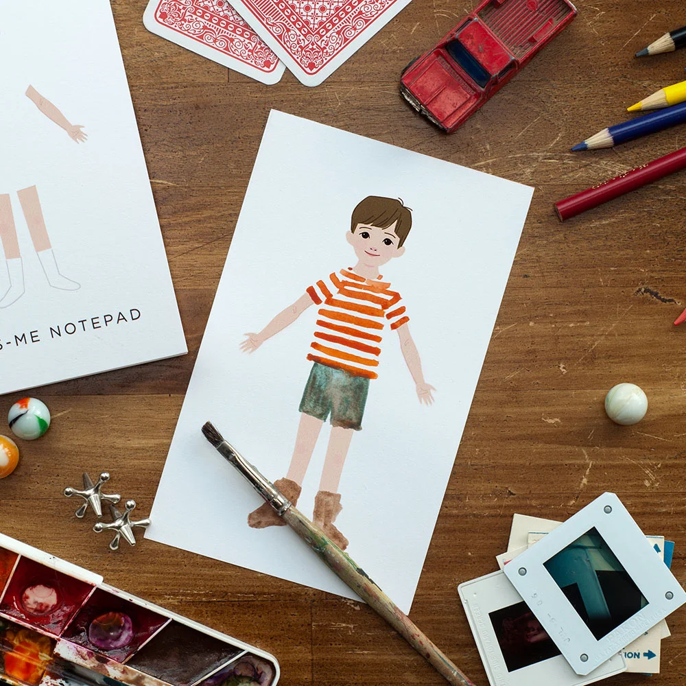 Little-Biscuits Quinn Arts and Crafts Drawing Notepad