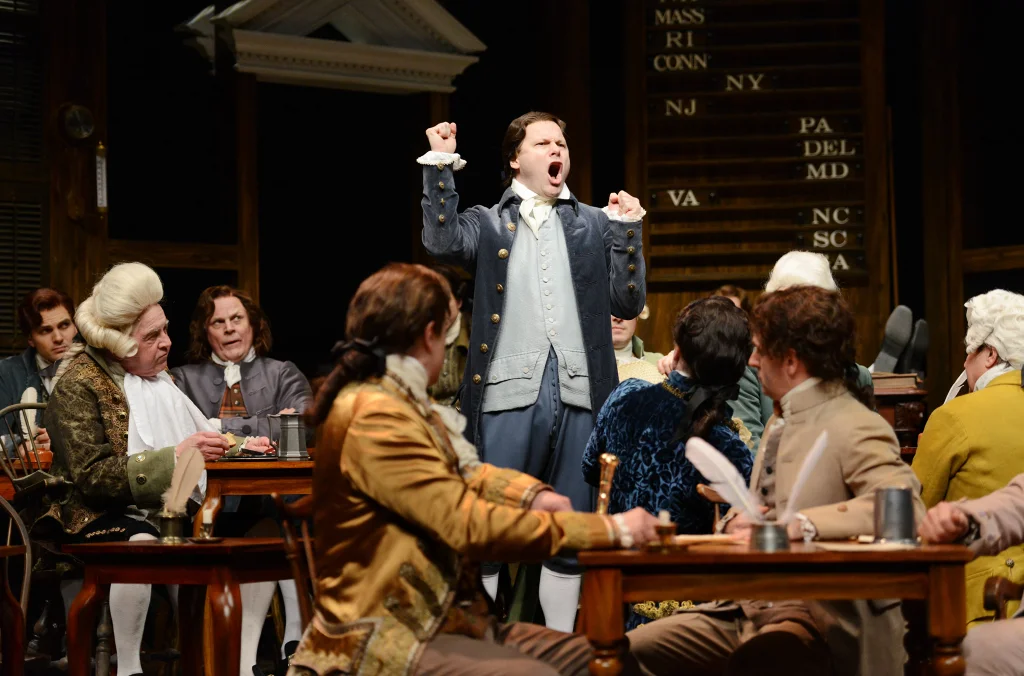 Stage review: Public's '1776' a spirited rendition