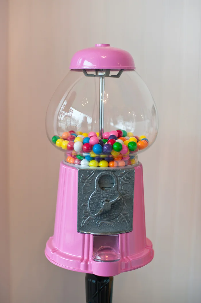 Pink Pinball Machine