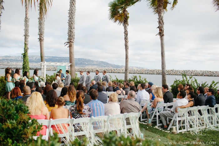 Wedding Ceremony at Portofino Hotel and Yacht Club