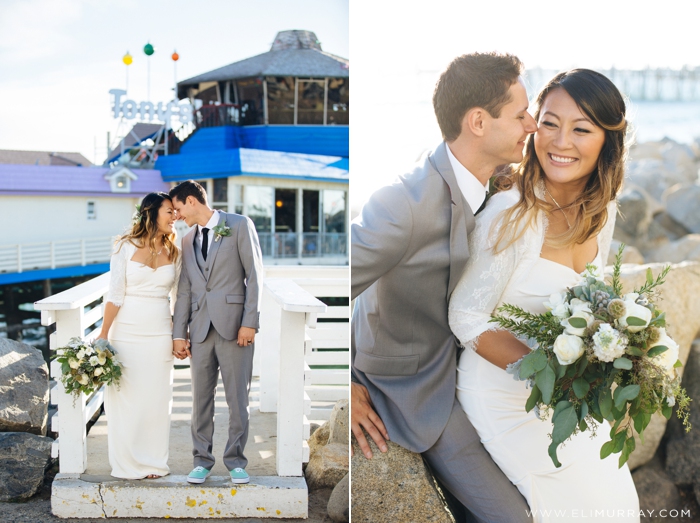 Wedding photography Redondo Beach Pier