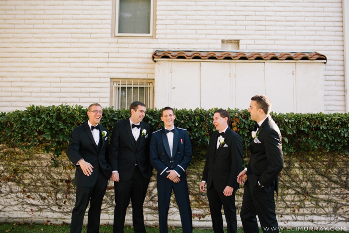 groomsmen in orange county wedding