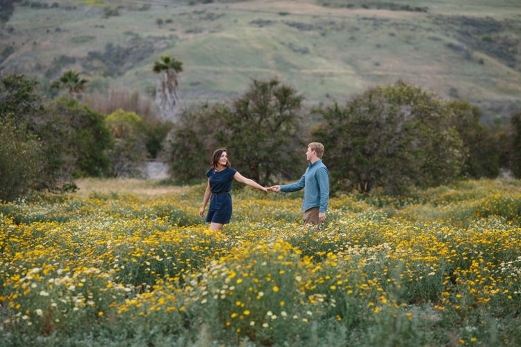 Spring Engagements in the fields of San Juan