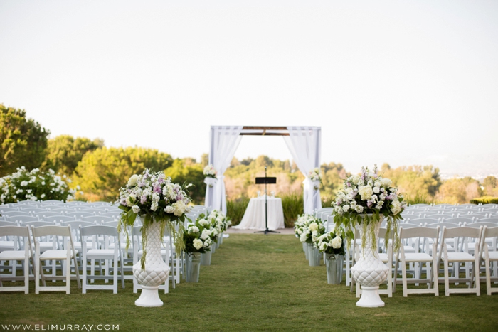 Wedding Ceremony at Aliso Viejo Country Club