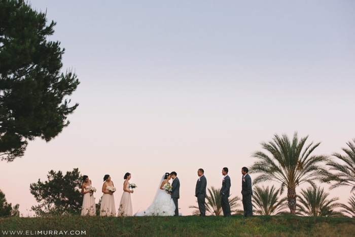 Wedding Party at Aliso Viejo Country Club