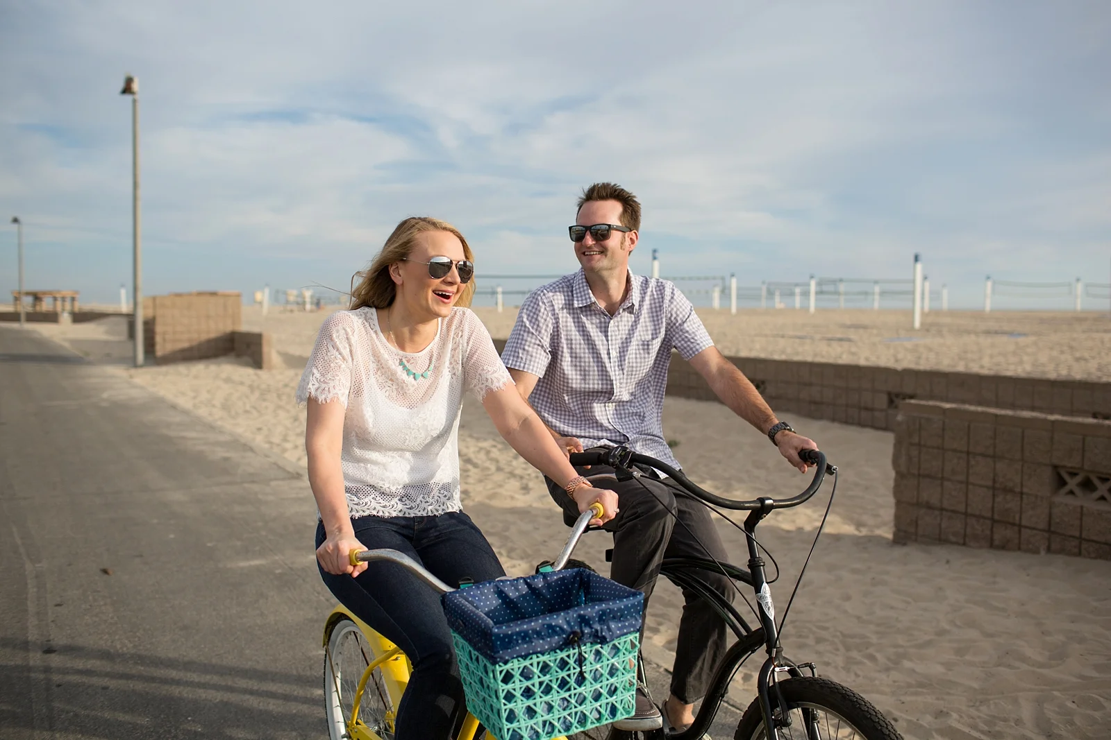 Beach Cruiser Engagement Session