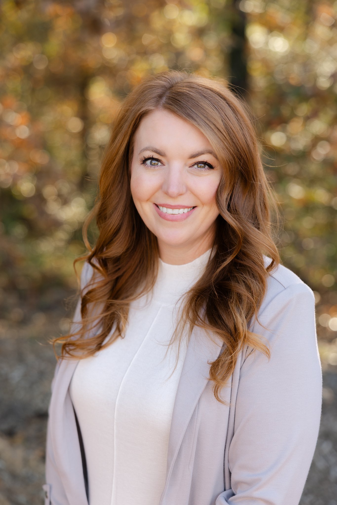 relaxed business head shot
