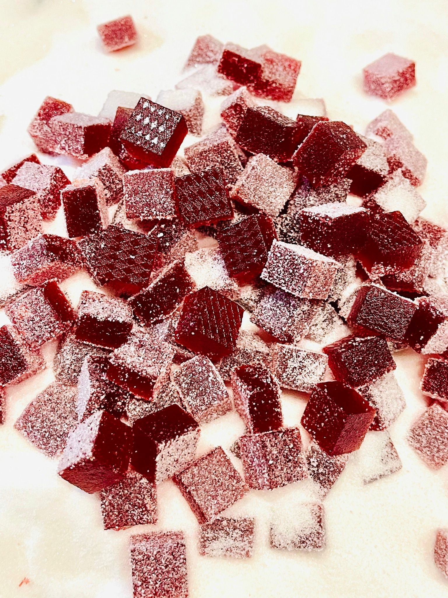 Raspberry Pâte de Fruit