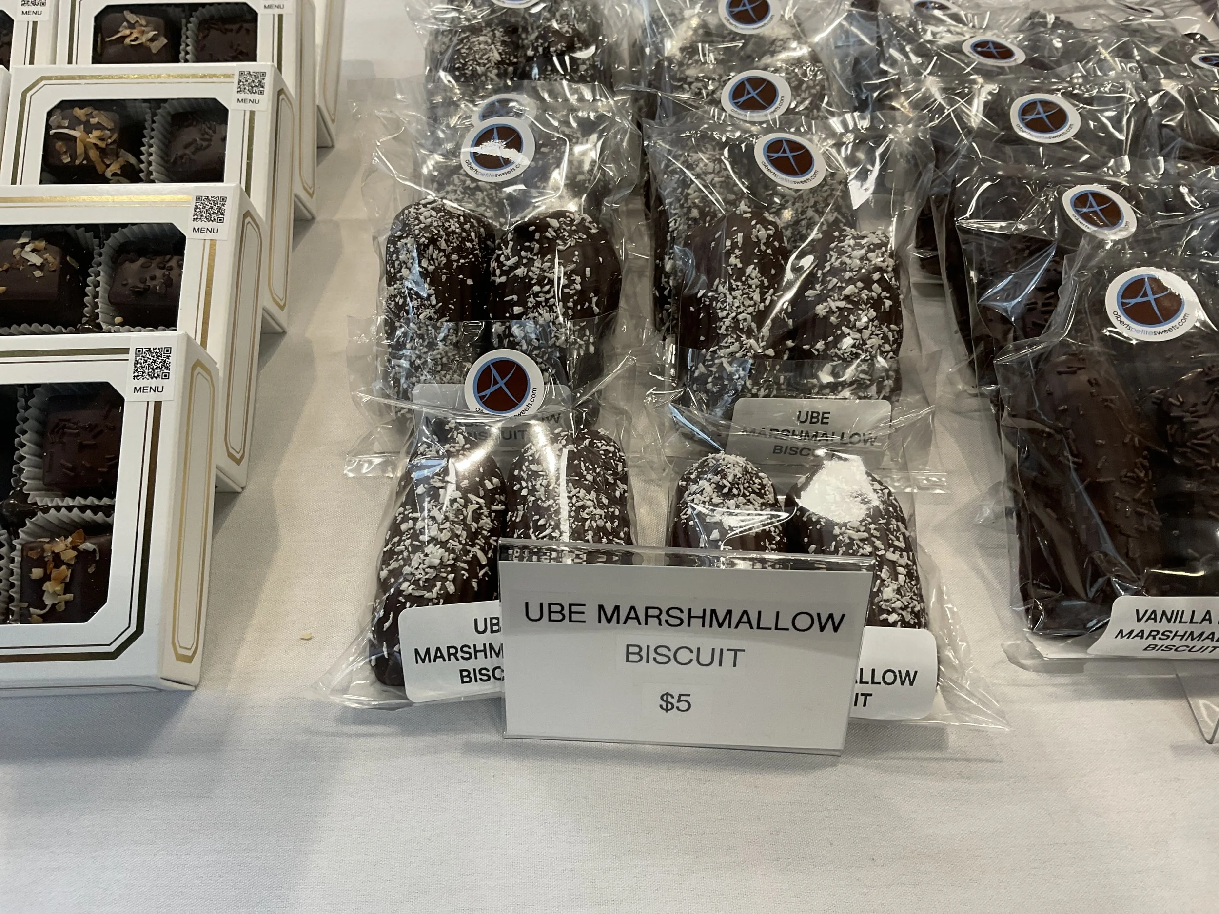 Ube Marshmallow Biscuit