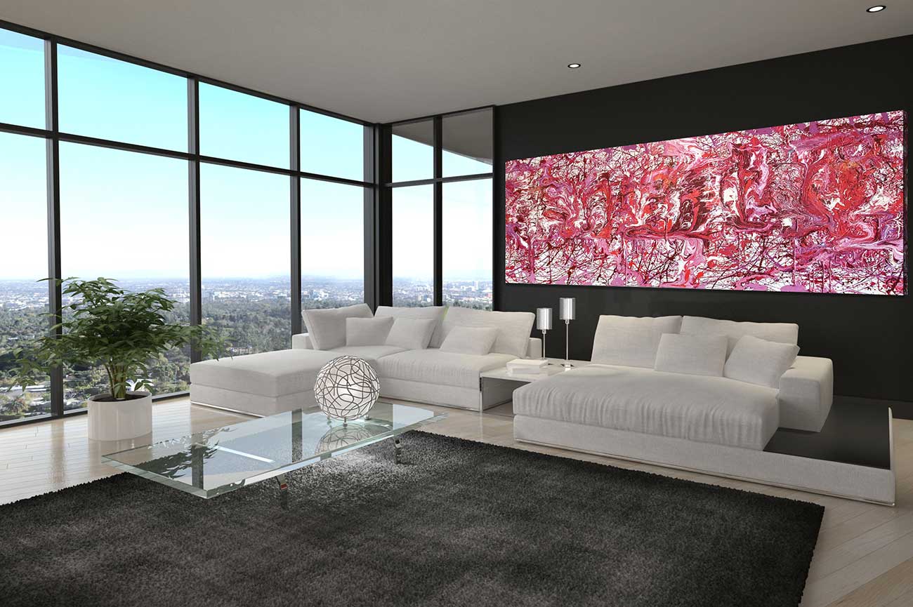 Edward Ball Artwork in apartment ' Rhythm (INcredible sound)' painted to Goldie's ' INcredible sound of Drum 'n' Bass'