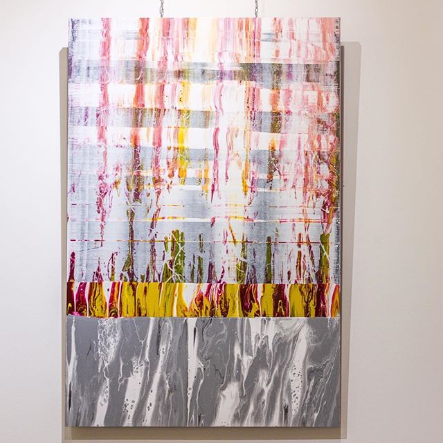 After seeing the Abstract Expressionist exhibition At the Royal Academy I realise just how my art is very influenced by this amazing generation of painters. Here is one of my latest paintings 'Evolution, Versao Portuense', it is currently at @imitatemodern #abstractexpressionism #contemporaryart #abstractart #paintingtomusic