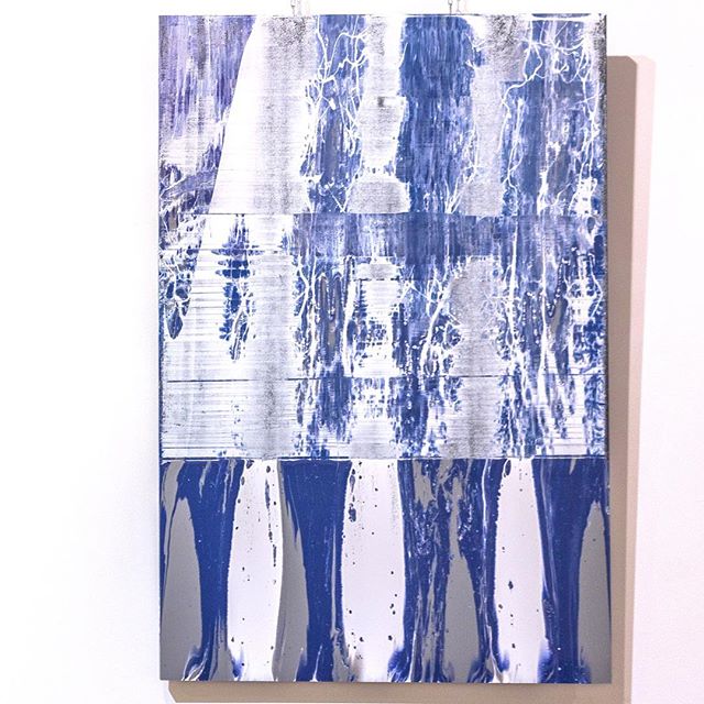 Looks like another piece of the cinematic collection is about to be sold. It's a local company that is really interested in enhancing their environment with contemporary art work. The name of the work is 'Postlude' and it was painted to the Cinematic Orchestra's Man with a Movie Camera #paintingtomusic #abstractart #contemporaryart #abstractexpressionism