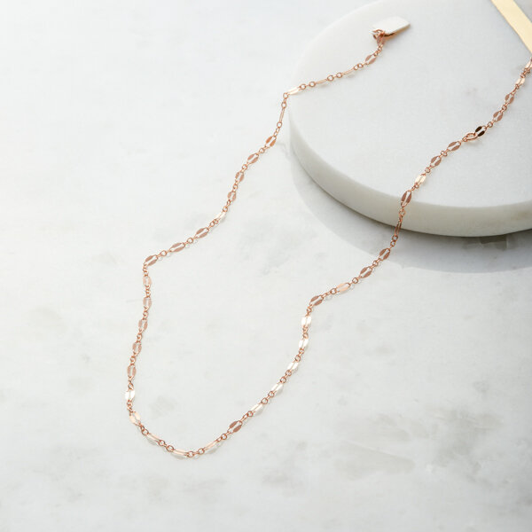 Women's Solid Gold Rope Chain | The Gold Goddess