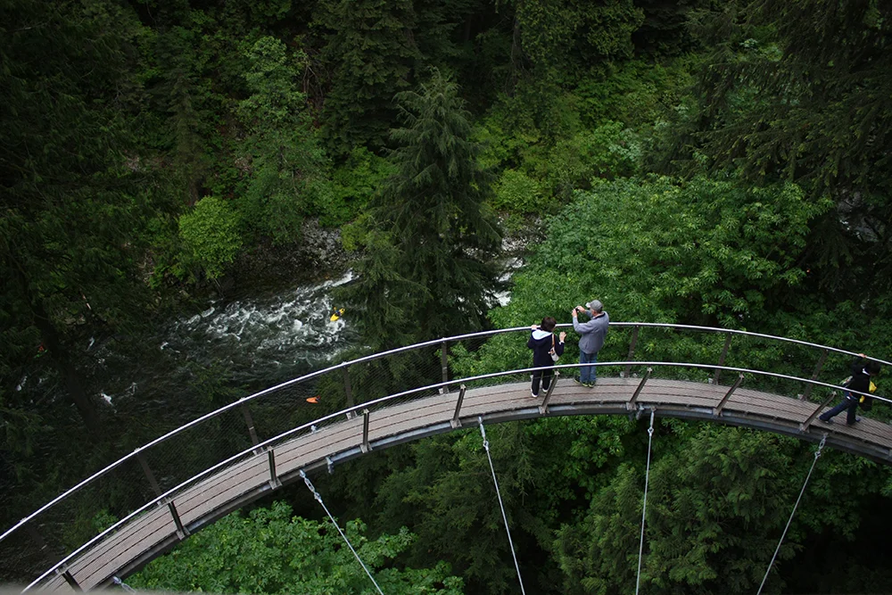 Capilano bridge park, Vancouver, B.C.