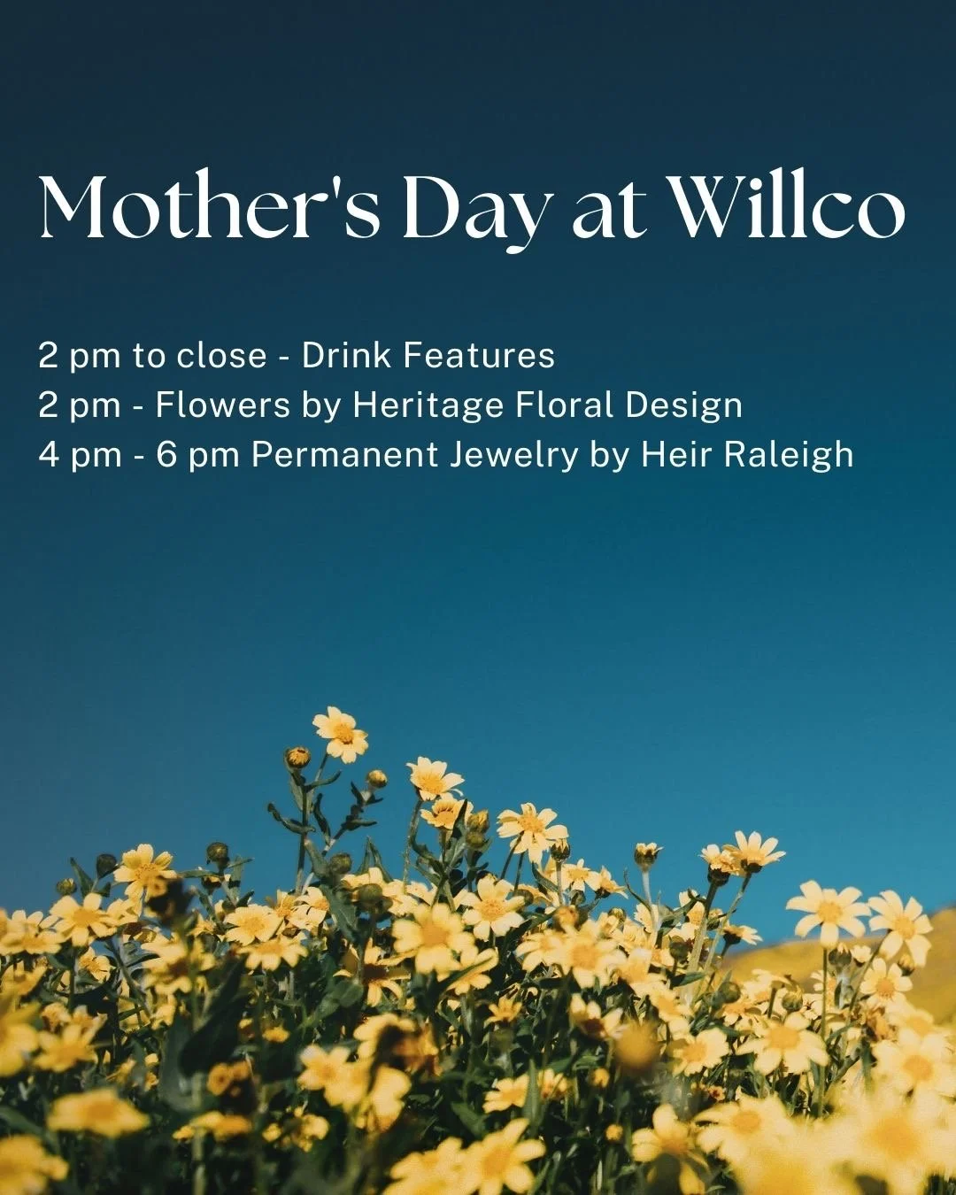 Mother's Day Cocktails At William &amp; Company 
