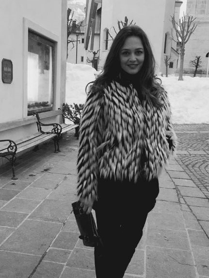@FrancescaCavallin_Real with the ODP Pochette in Cortina