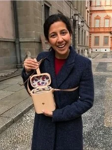 @KarlaMartinezdeSalas , Editor in Chief of Vogue Mexico with the ODP Mini Safari in Milan