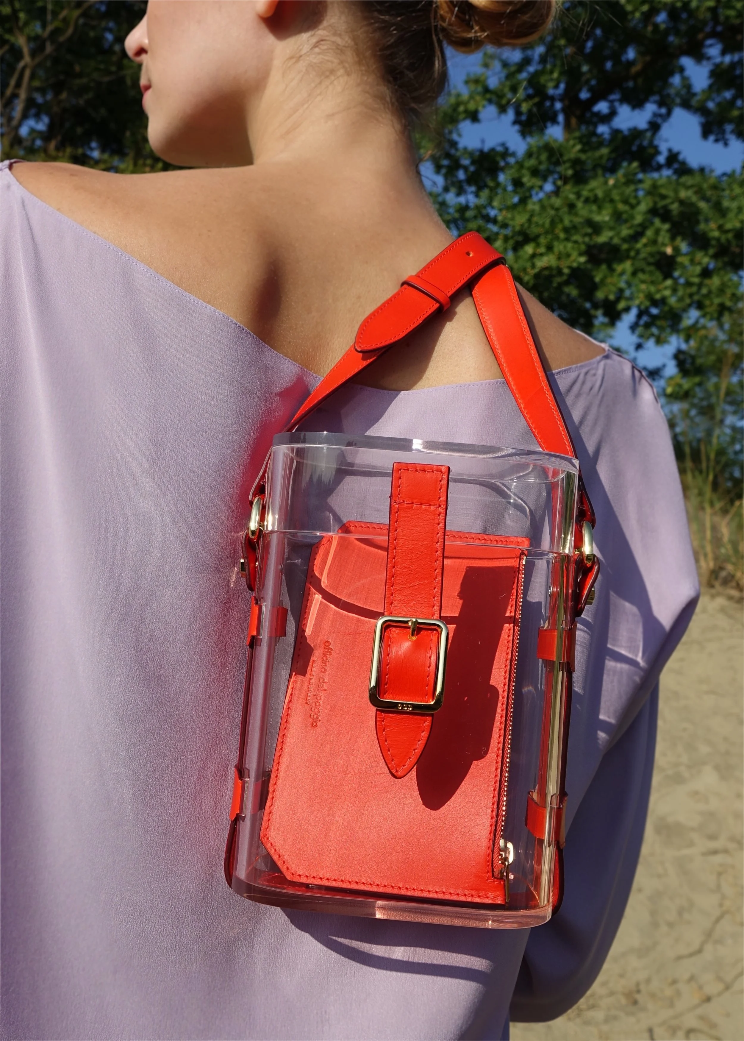 ODP-Officina-del-Poggio-Mini-Safari-Bag-Fiamma-Plexy-Lucite-Bag