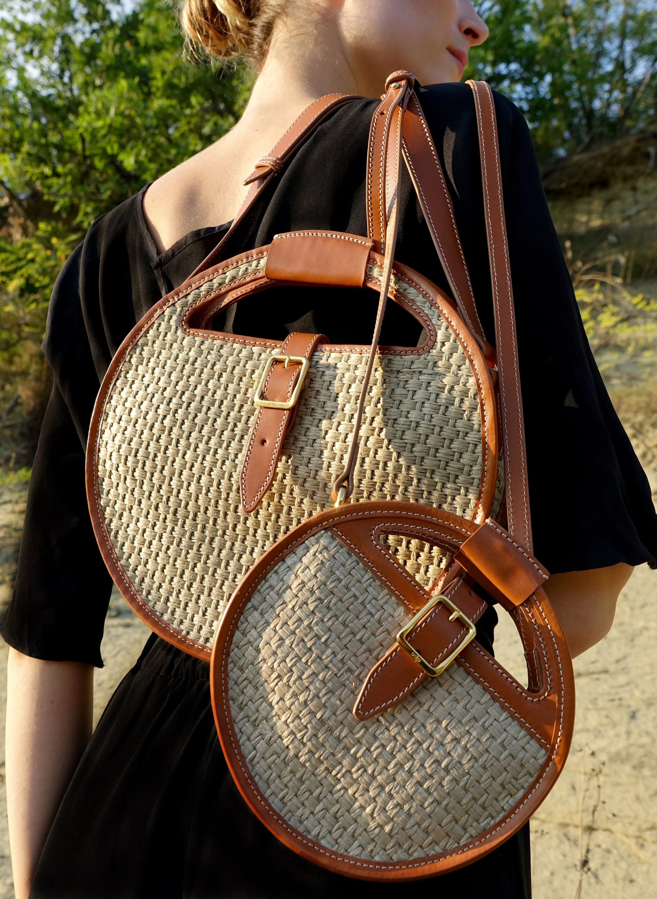 ODP-Officina-del-Poggio-Tamburo-Bag-Juta-Cuoio-Leather-2