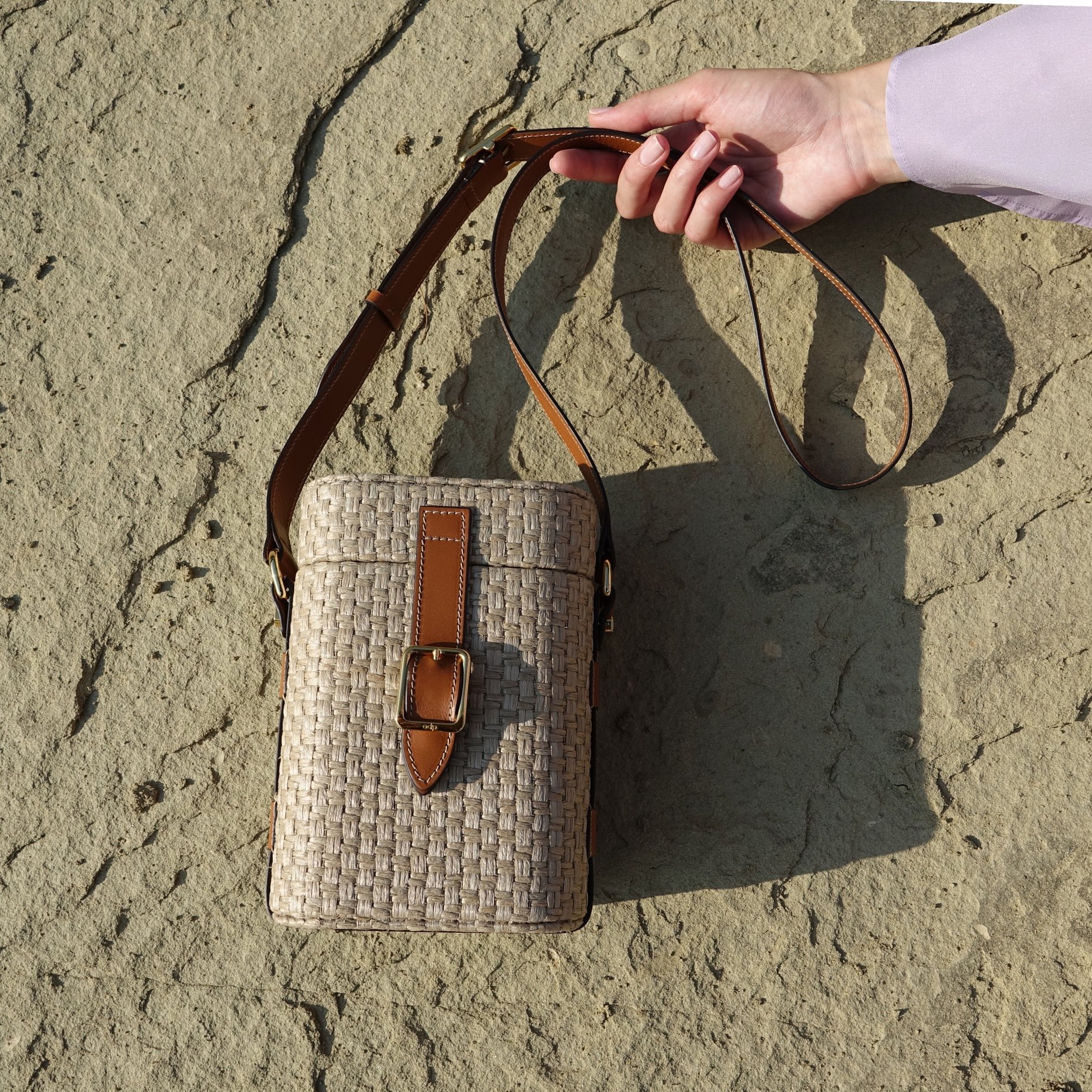 ODP-Officina-del-Poggio-Mini-Safari-Bag-Juta-Cuoio-Leather-2