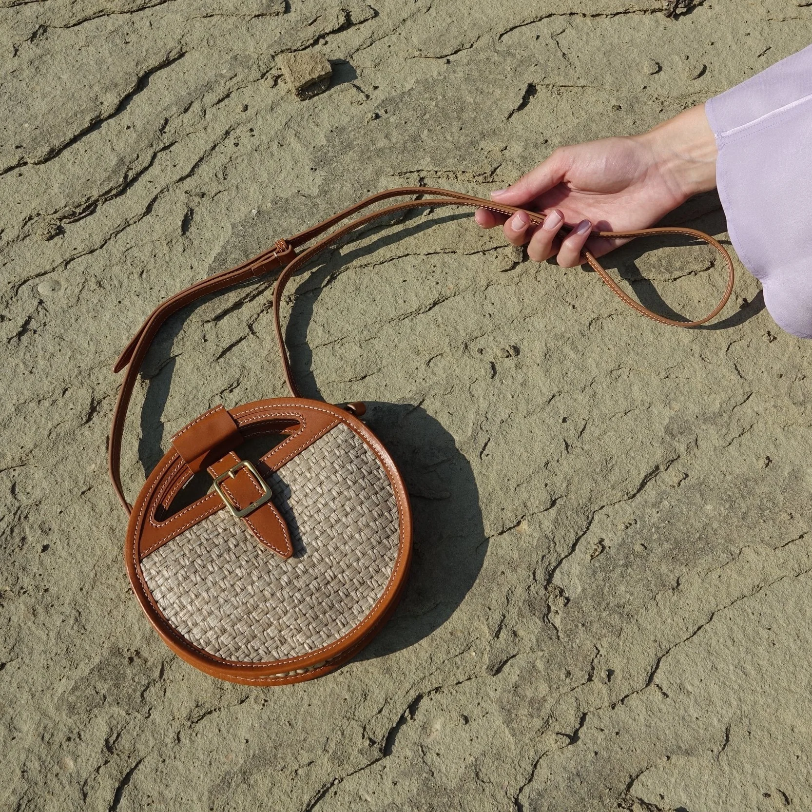 ODP-Officina-del-Poggio-Micro-Tamburo-Bag-Juta-Cuoio-Leather-2