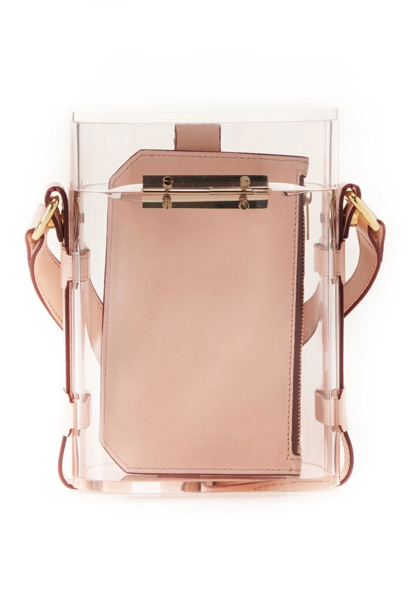 ODP-Officina-del-Poggio-Mini-Safari-bag-Cipria-Plexy-Lucite