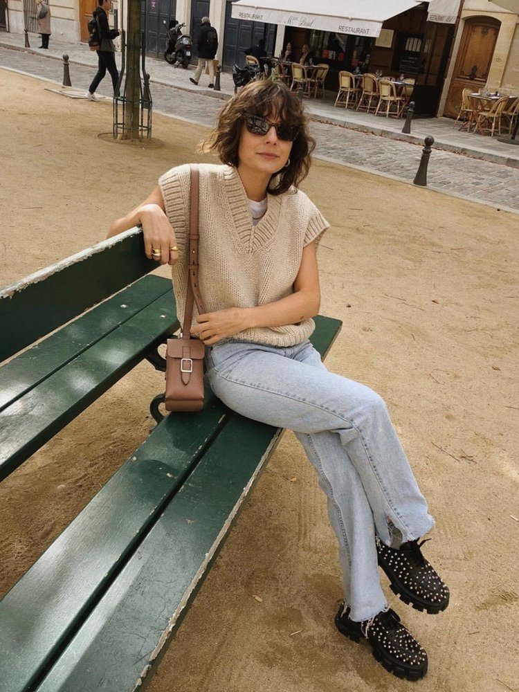 Alyssa Coscarelli @alyssainthecity with the ODP Bottle Bag in Paris