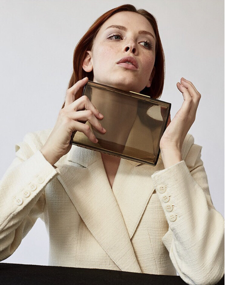 Dani Witt with the ODP Toscano Clutch photographed by Andrew Stinson