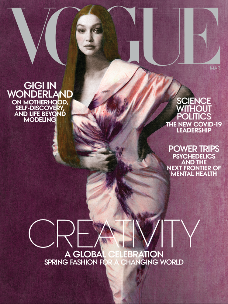 The ODP Bottle Bag featured in Vogue USA March 2021