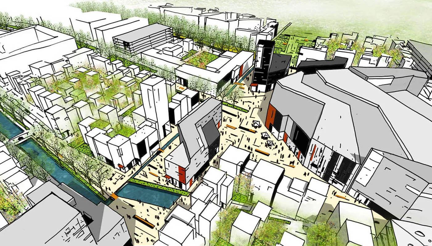 Ørestad south (Denmark) / urban extension / Juul & Frost arkitekter / competition 2011