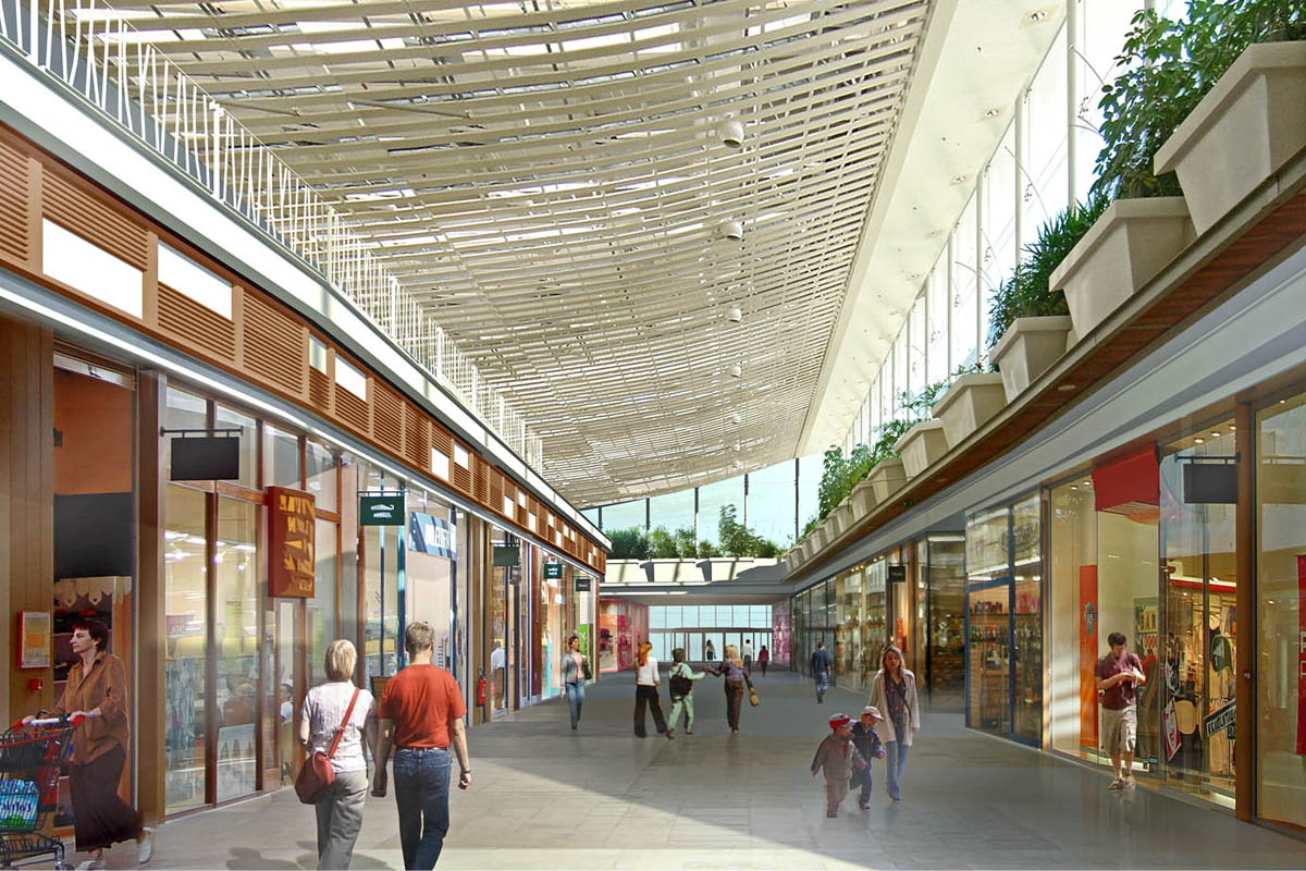 AUCHAN Mont-Saint-Martin - shopping mall - VDDT architects - 2012