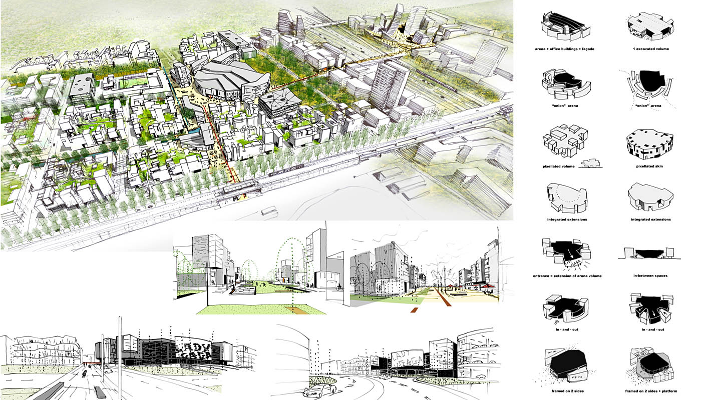 Ørestad south (Denmark) / urban extension / Juul & Frost arkitekter / competition 2011