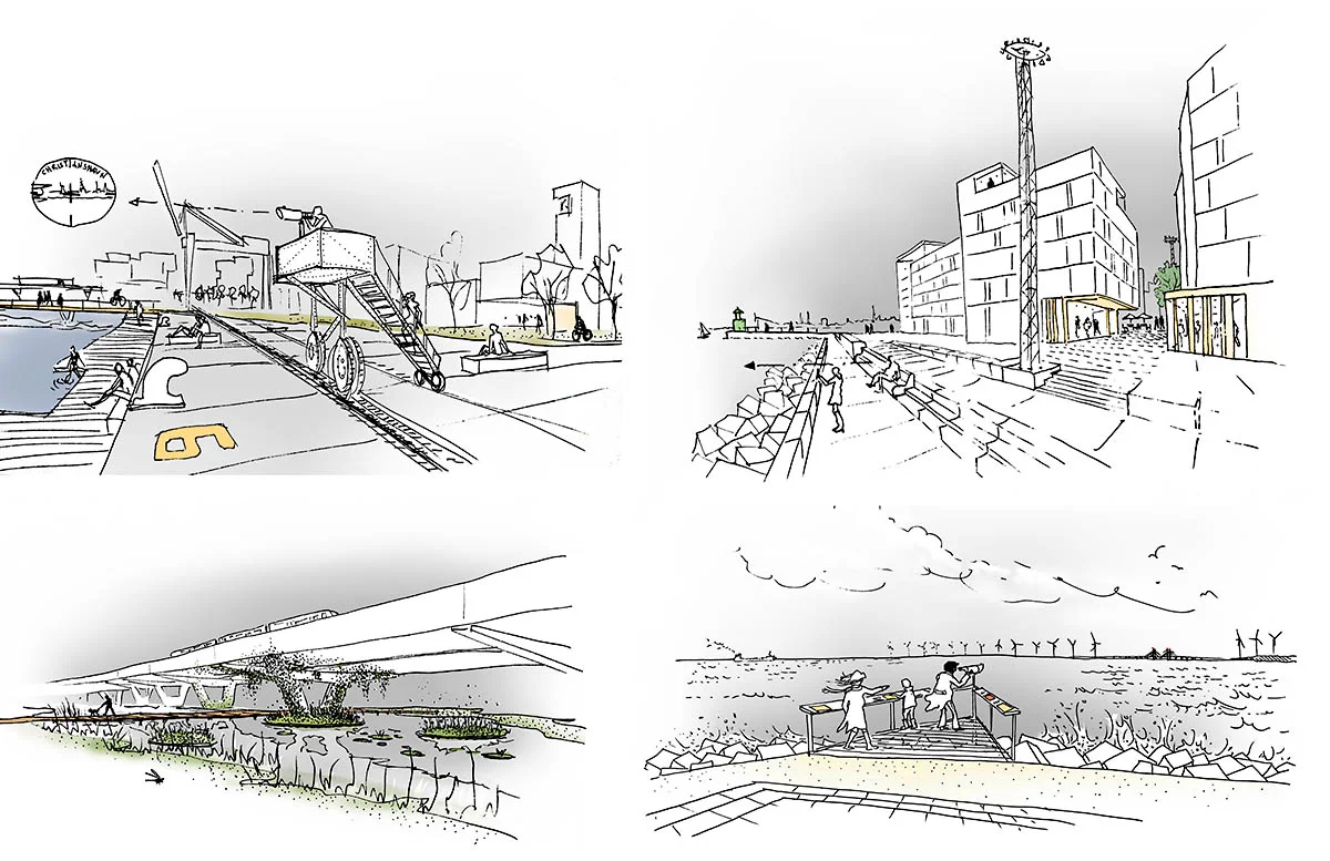 copenhagen levantkaj / harbour site reconversion / juul & frost arkitekter / competition 2017