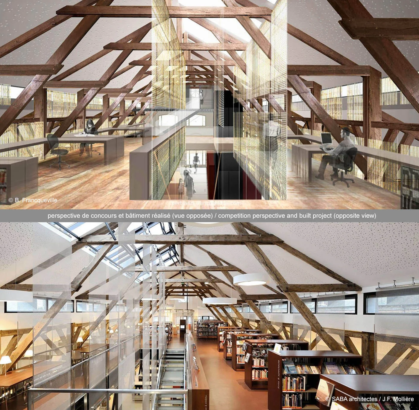CHATEAUGIRON (Brittany) / media library / Bonnot architect / WINNING PROJECT 2008