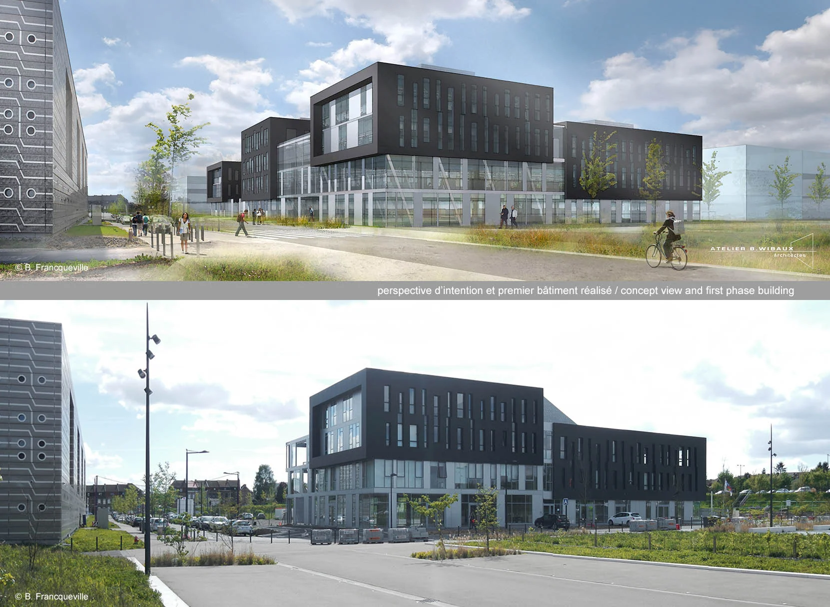 ANZIN (59) / office buildings / B.Wibaux architect / Carré Constructeur / 1st phase 2018