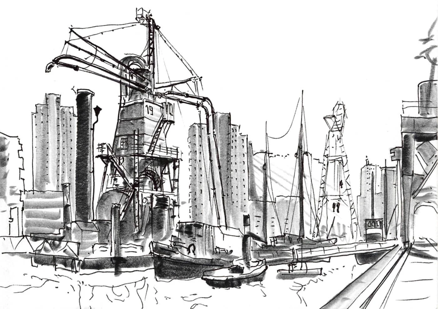 Rotterdam - musée portuaire