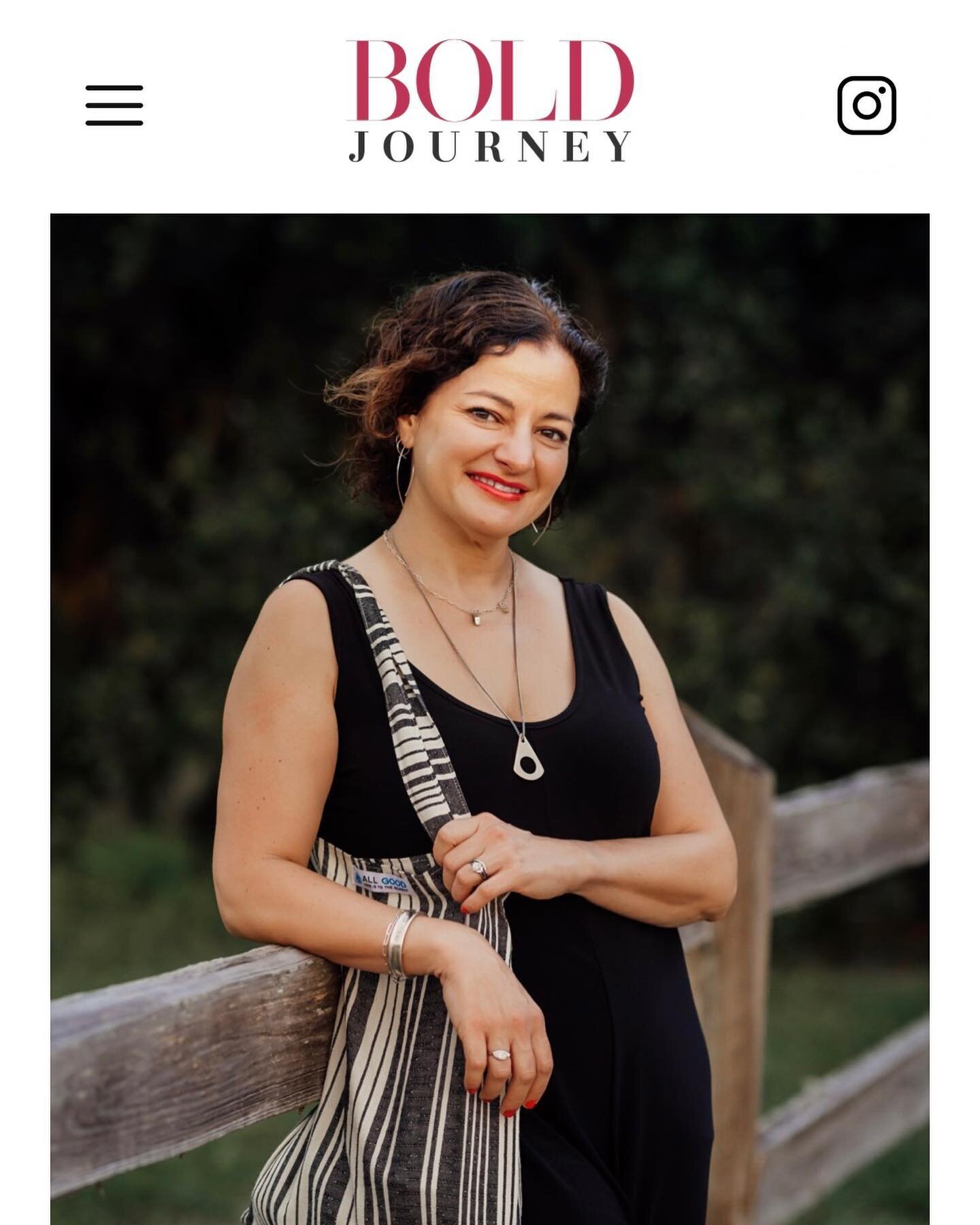 Our story lives on and our journey continues.
🤍
So many thanks to @boldjourneymag for giving me the space to tell it.
And to my amazing friend and photographer, @nichole.niffenegger.photografi no one better to capture my brand and spirit.

Link in B