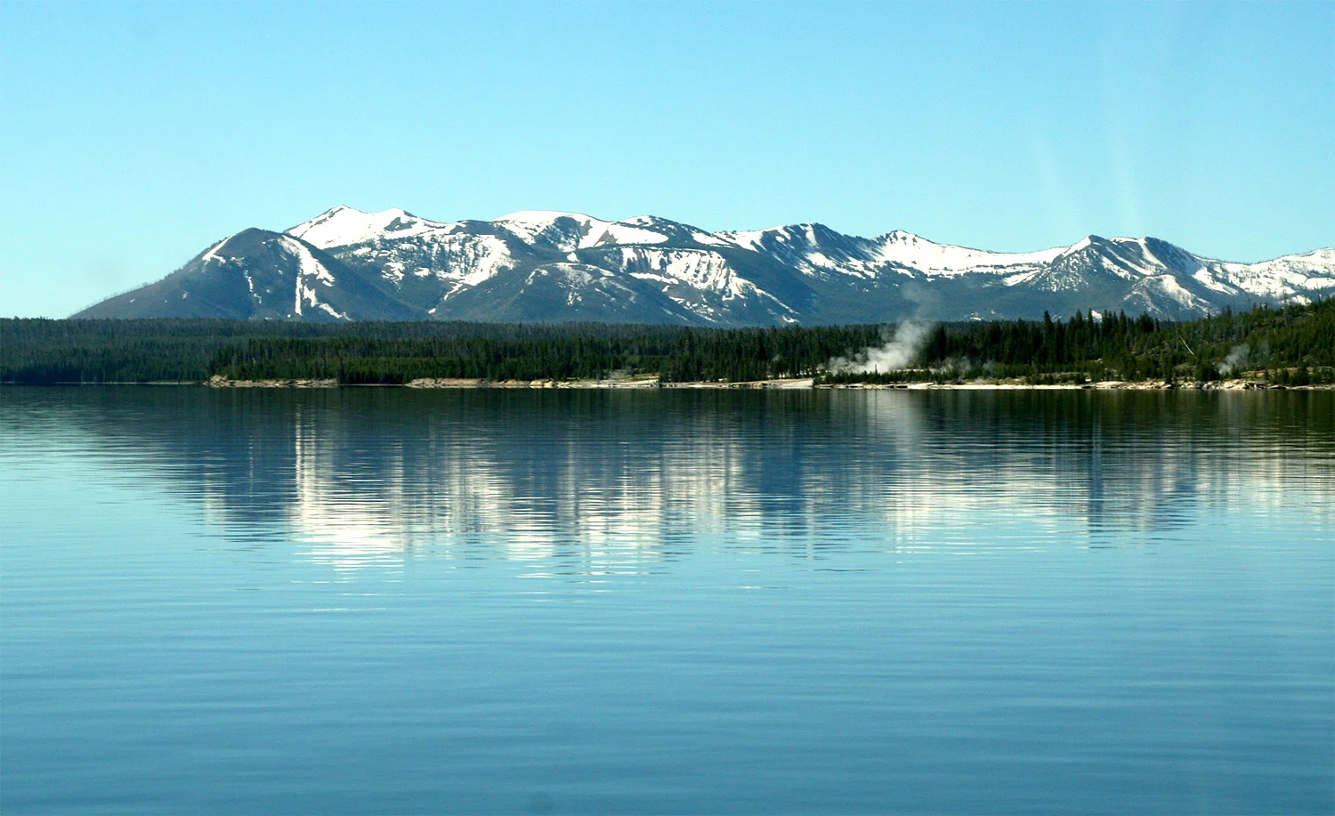 // Yellowstone Lake, Yellowstone National Park, Wyoming