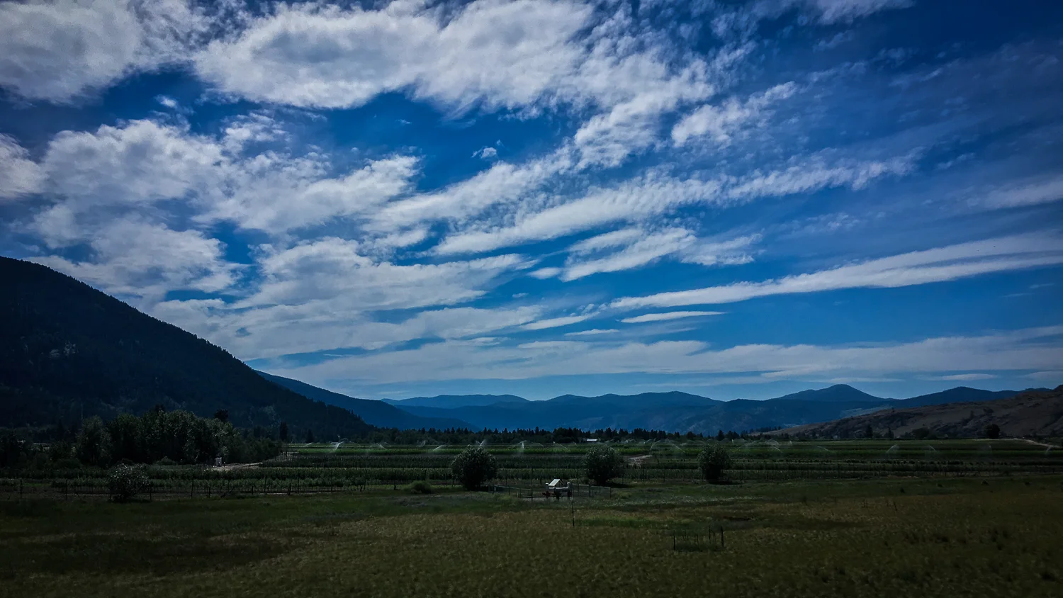// Farm Land in the Valleys of British Columbia 
