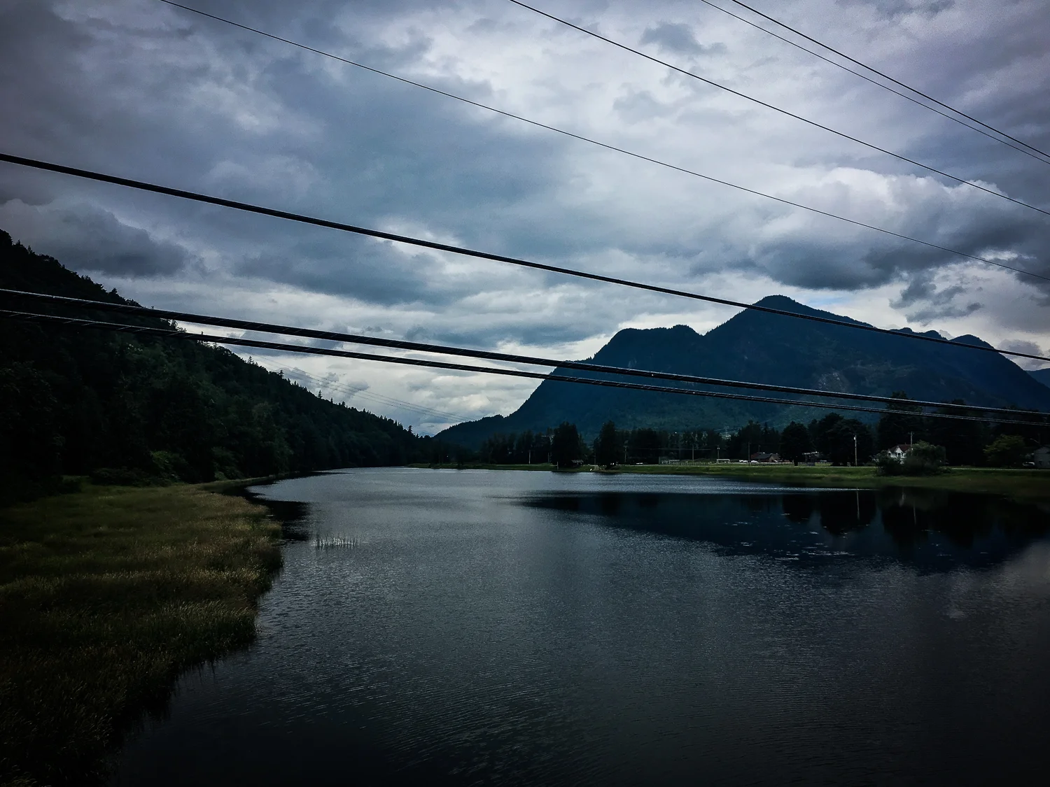 // Overlooking Fraser RIver