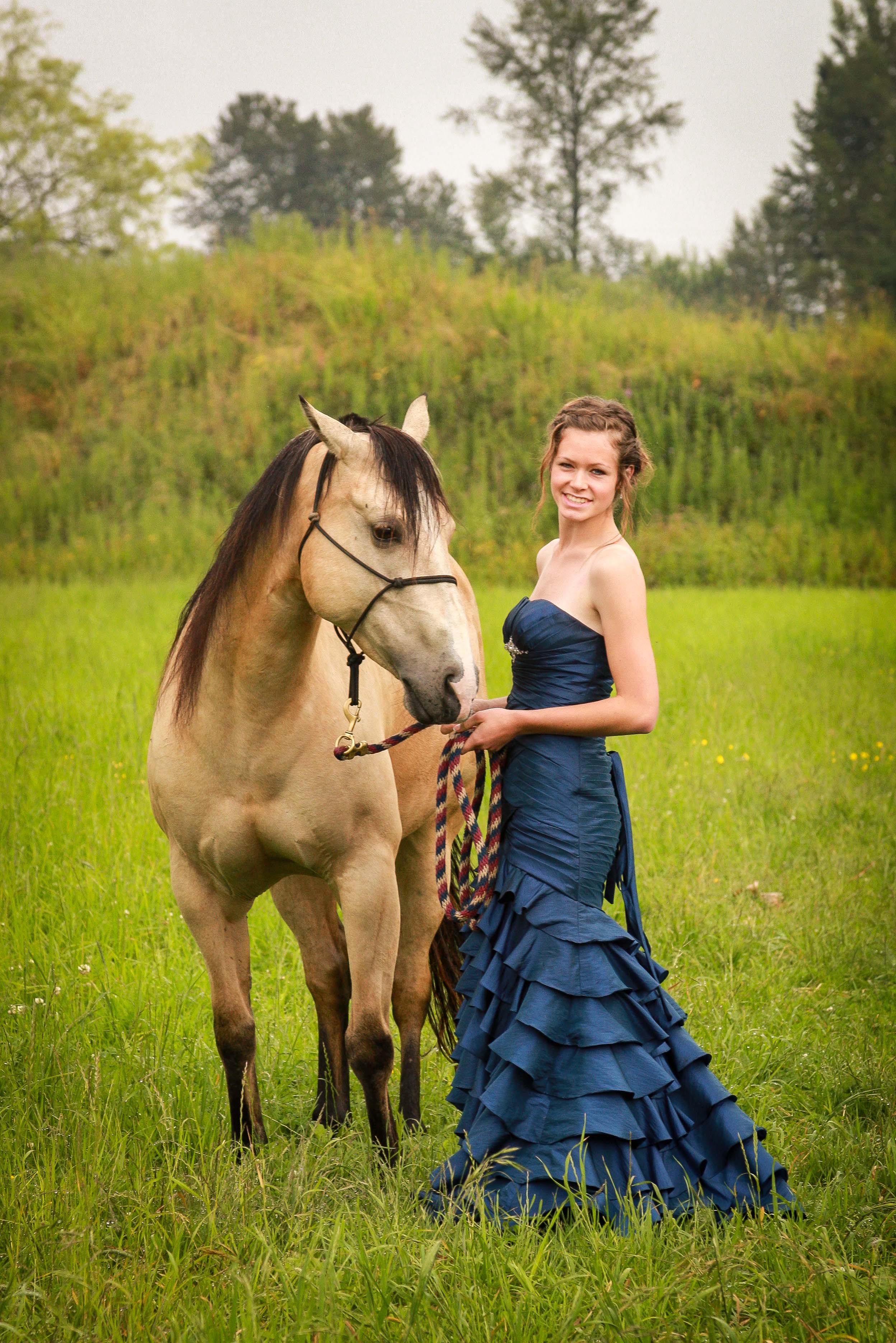 High school senior portrait