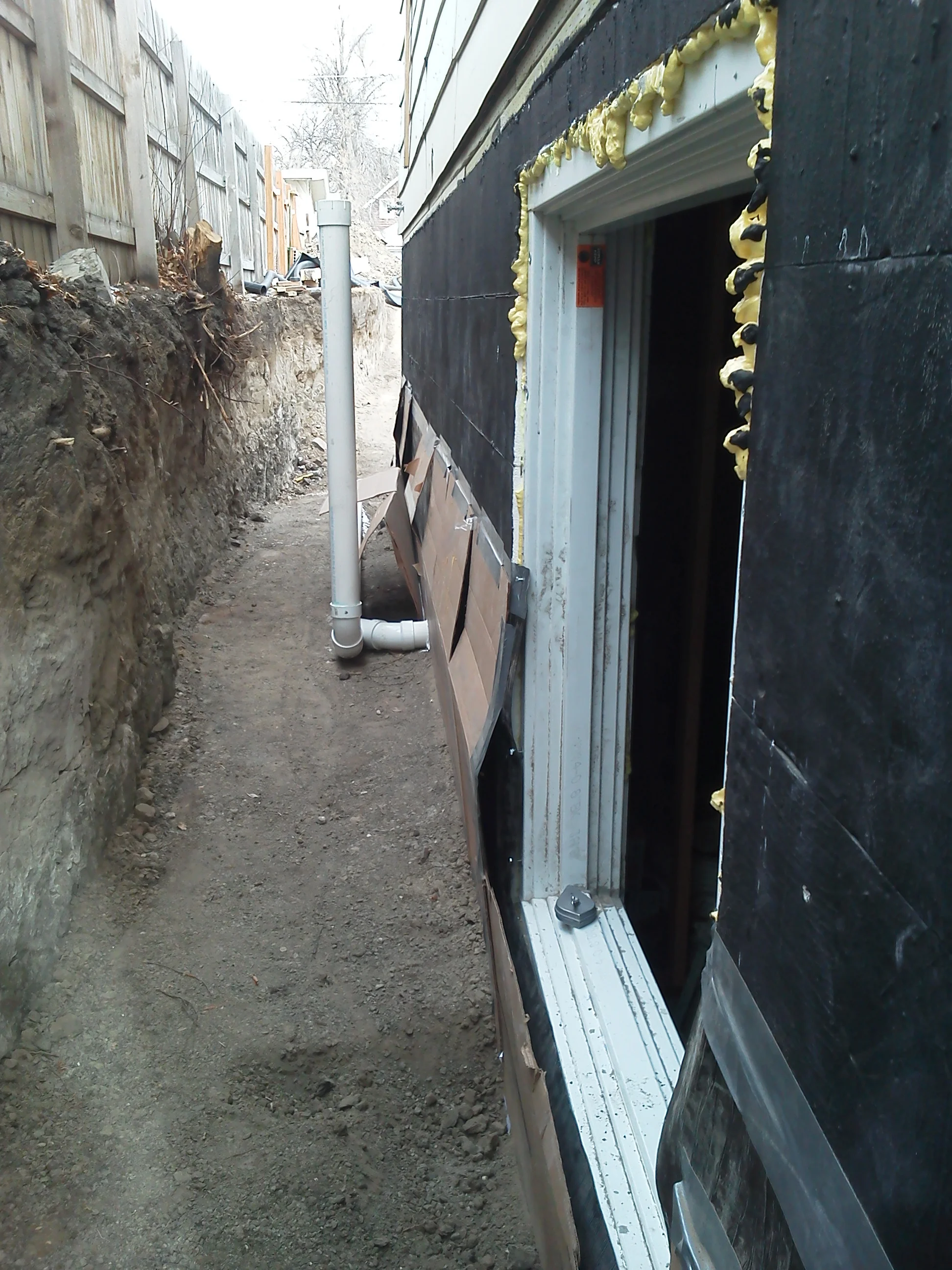 New basement dig out