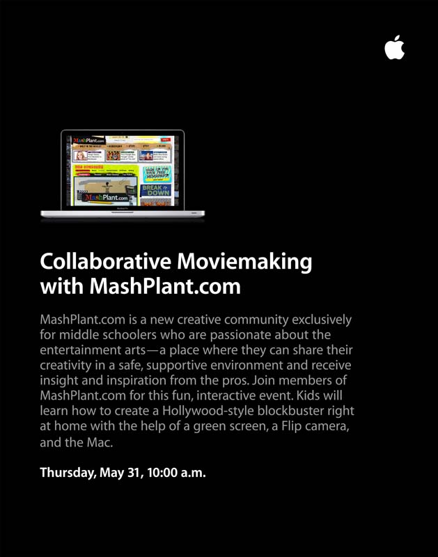Apple Event Flyer (May, 2012)