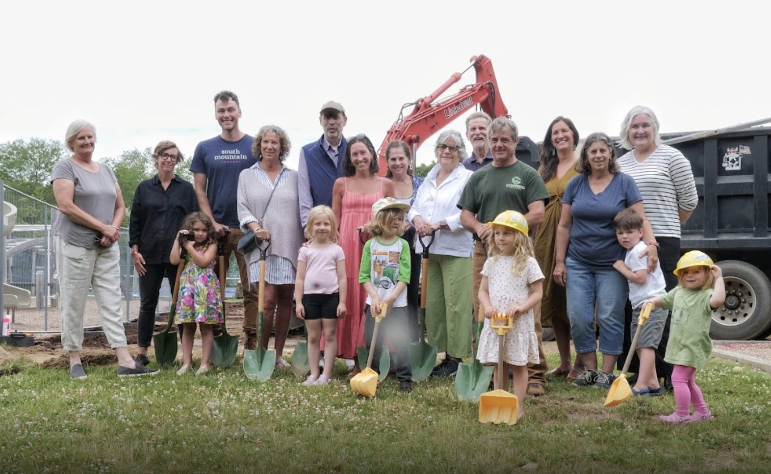 Preschool breaks ground in Chilmark