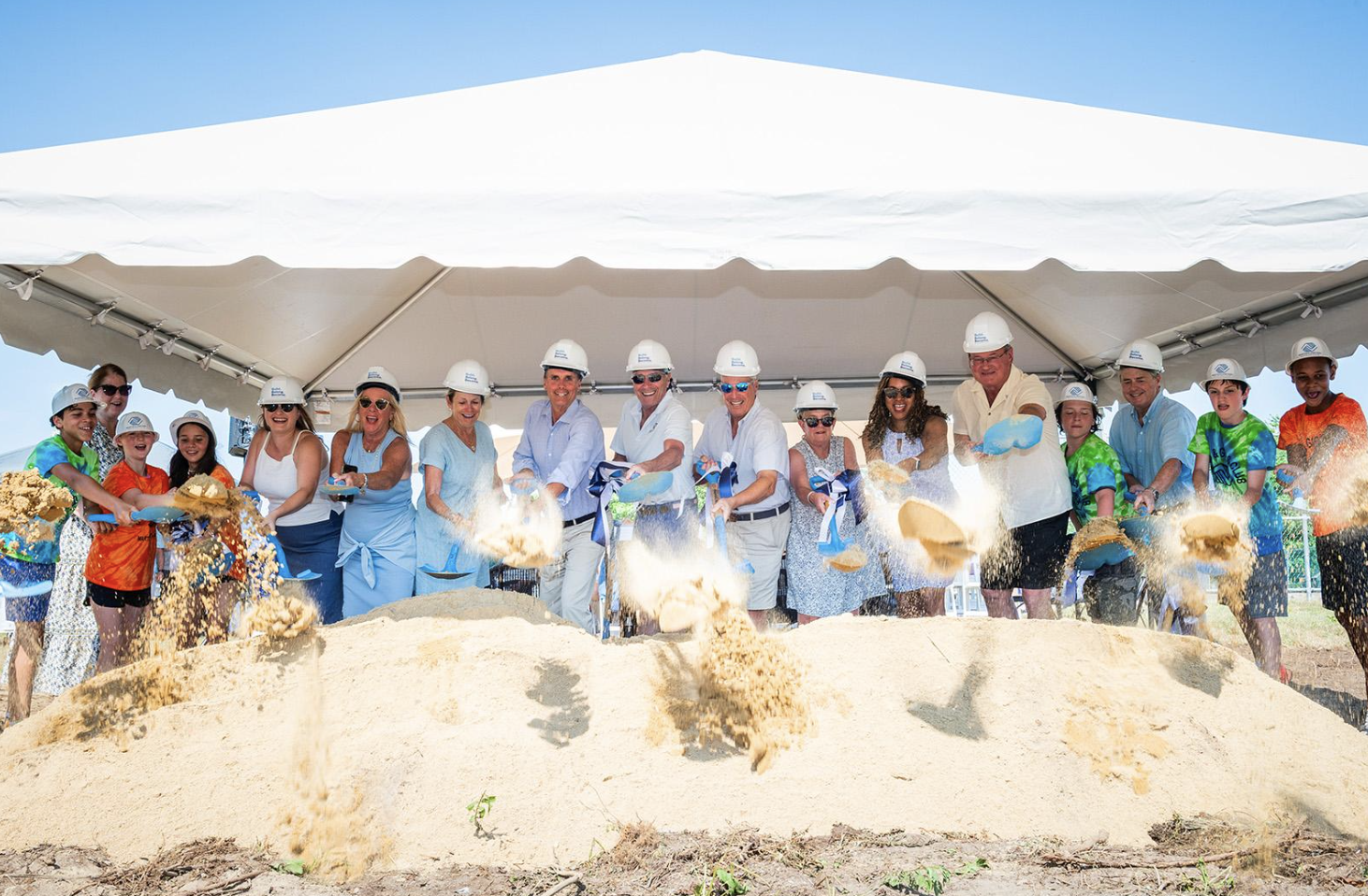 Edgartown Celebrates Boys and Girls Club Groundbreaking