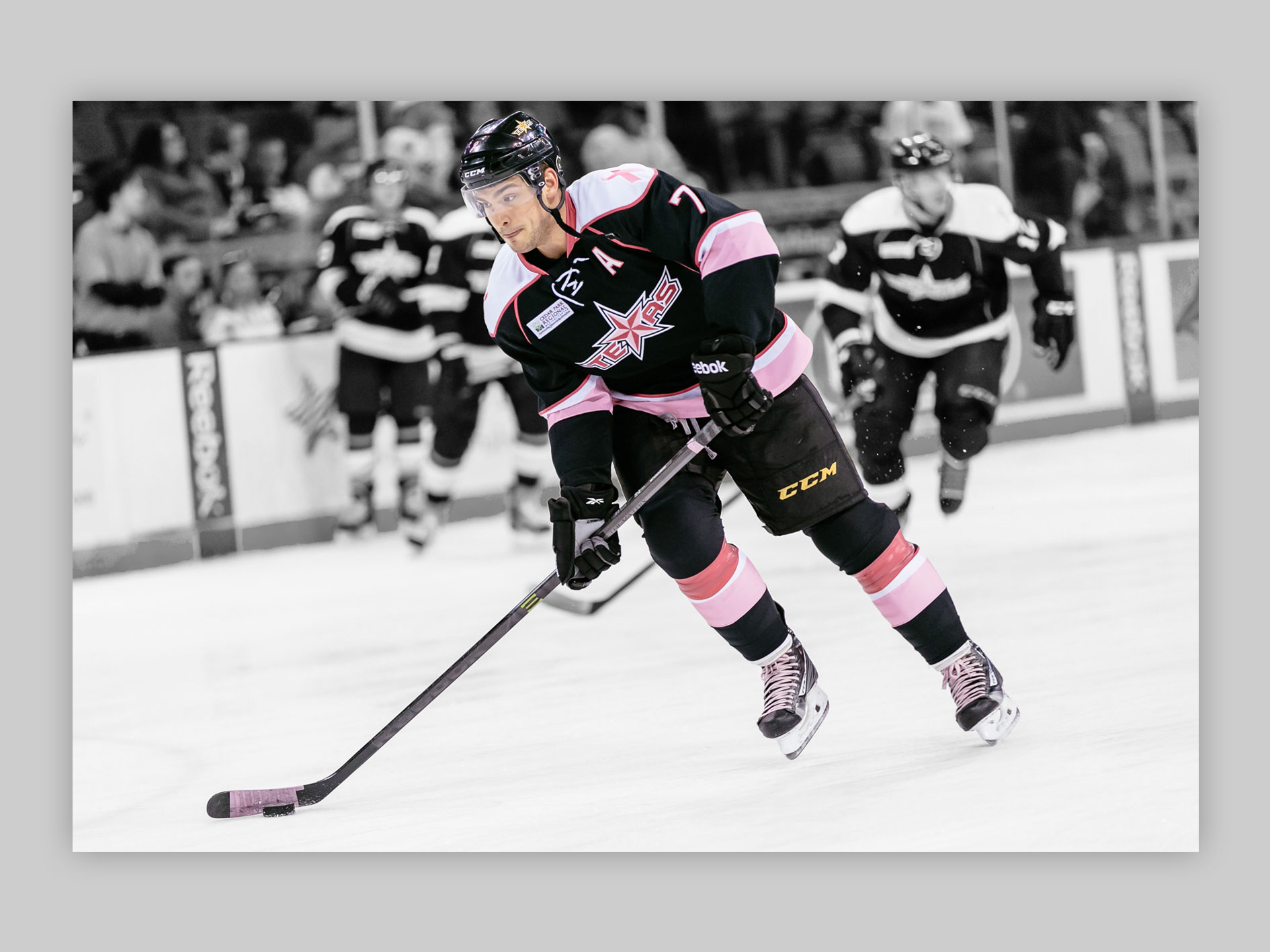  Breast Cancer Awareness specialty jersey, which increased auction proceeds by 22% over the previous year. 