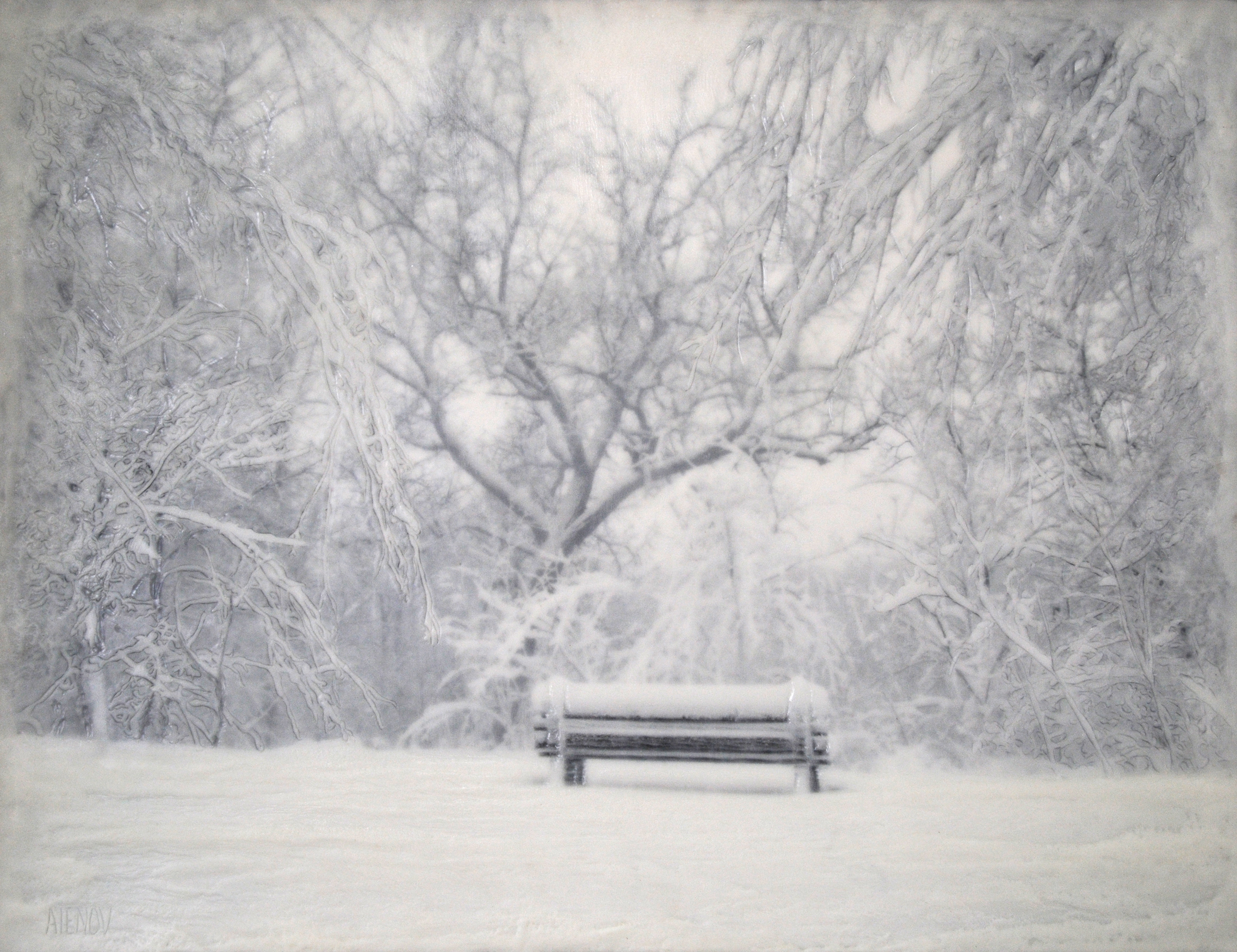 Snowy Bench   (NA)