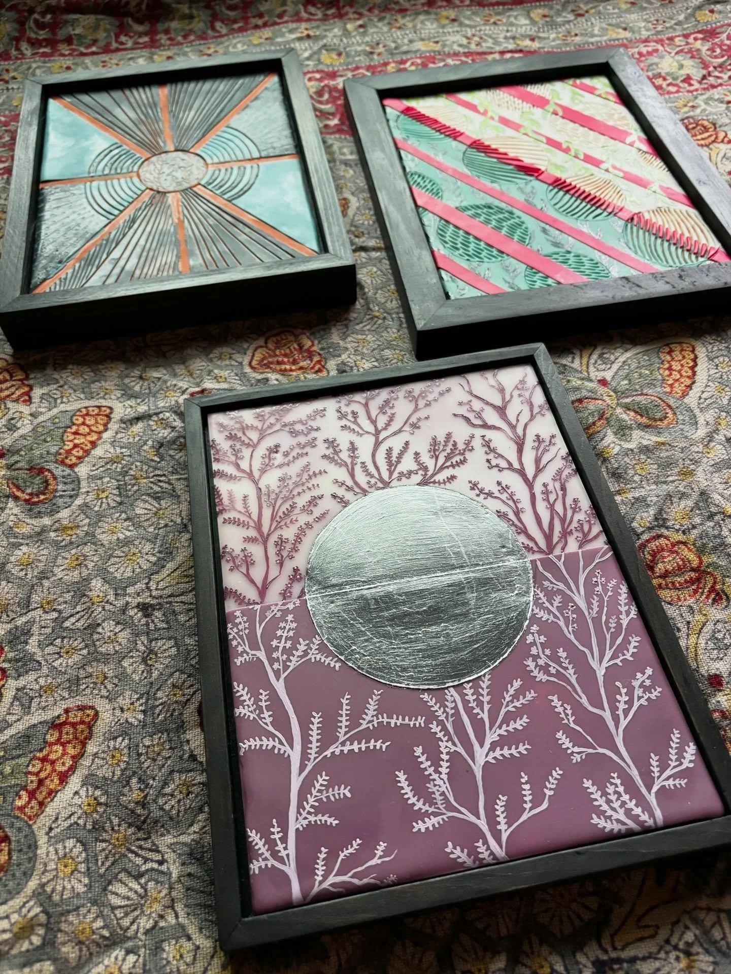 New in the shop! Framed 6x8&rdquo; encaustic paintings. 
(Link in bio)
 
#encausticpainting #encaustic #mnartist #encausticart